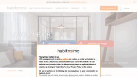 What Proyectos.habitissimo.es website looked like in 2020 (3 years ago)