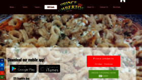 What Princeumberto.com website looked like in 2020 (3 years ago)