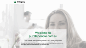 What Puzzlepeople.com.au website looked like in 2020 (3 years ago)