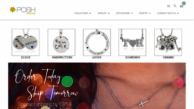 What Poshmommyjewelry.com website looked like in 2020 (3 years ago)