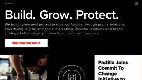 What Padillaco.com website looked like in 2020 (3 years ago)