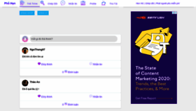 What Phohen.com website looked like in 2020 (5 years ago)