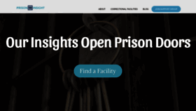 What Prisoninsight.com website looked like in 2020 (3 years ago)