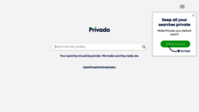 What Privado.com website looked like in 2020 (3 years ago)