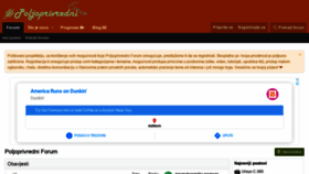 What Poljoprivredni-forum.com website looked like in 2020 (3 years ago)