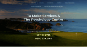 What Psychologycentre.co.nz website looked like in 2020 (3 years ago)