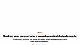 What Portaldoholanda.com.br website looked like in 2020 (3 years ago)