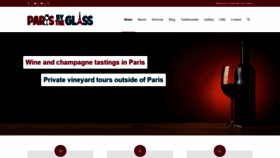 What Parisbytheglass.com website looked like in 2020 (3 years ago)