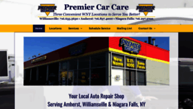 What Premiercarcarewny.com website looked like in 2020 (3 years ago)
