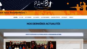 What Pahb.fr website looked like in 2020 (3 years ago)