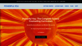 What Powerfulyou.info website looked like in 2020 (3 years ago)