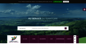 What Paysdelarbresle.fr website looked like in 2021 (3 years ago)