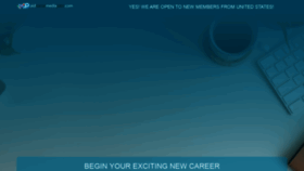 What Payingsocialmediajobs.com website looked like in 2021 (3 years ago)