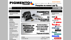 What Pigmento.pt website looked like in 2021 (3 years ago)