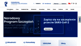 What Poia.pl website looked like in 2021 (4 years ago)