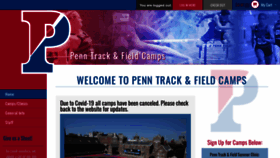 What Penntrackcamps.com website looked like in 2021 (3 years ago)
