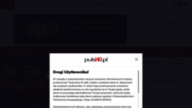 What Pulshr.pl website looked like in 2021 (3 years ago)