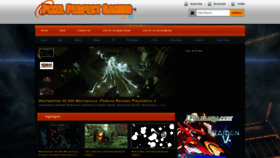 What Pixelperfectgaming.com website looked like in 2021 (3 years ago)