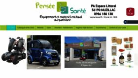 What Penseesantemuzillac.com website looked like in 2021 (3 years ago)