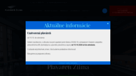 What Plavarenzilina.sk website looked like in 2021 (3 years ago)