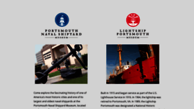 What Portsmouthnavalshipyardmuseum.com website looked like in 2021 (3 years ago)