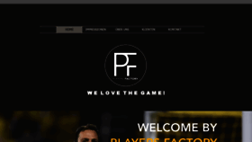 What Playersfactory.de website looked like in 2021 (3 years ago)