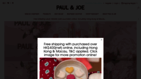 What Paulandjoe-beaute.hk website looked like in 2021 (3 years ago)