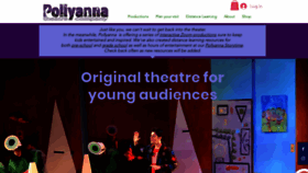 What Pollytheatre.org website looked like in 2021 (3 years ago)