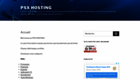 What Psx-hosting.eu website looked like in 2021 (4 years ago)