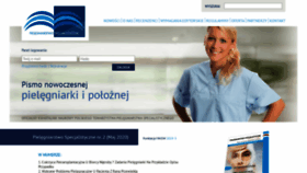 What Pielegniarstwospecjalistyczne.pl website looked like in 2021 (3 years ago)