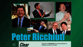 What Peterricchiuti.com website looked like in 2021 (4 years ago)