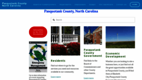 What Pasquotankcountync.org website looked like in 2021 (3 years ago)
