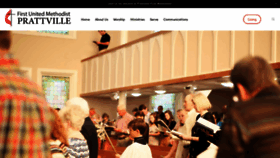 What Prattvillemethodist.org website looked like in 2021 (3 years ago)