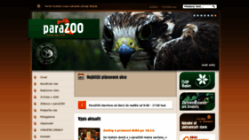 What Parazoo.cz website looked like in 2021 (3 years ago)