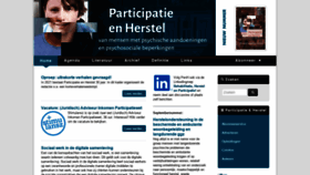 What Participatieenherstel.nl website looked like in 2021 (3 years ago)
