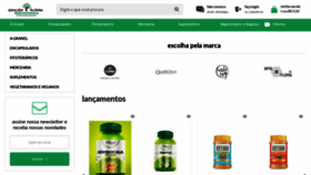 What Produtosnaturaisfazenda.com.br website looked like in 2021 (3 years ago)