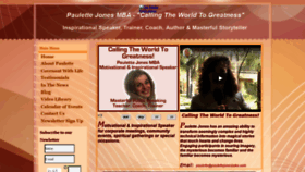 What Paulettejonestalks.com website looked like in 2021 (3 years ago)