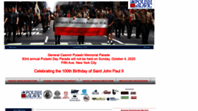 What Pulaskiparade.org website looked like in 2021 (3 years ago)