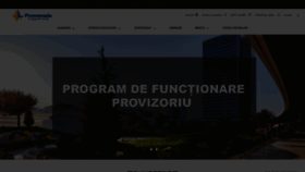 What Promenada.ro website looked like in 2021 (4 years ago)