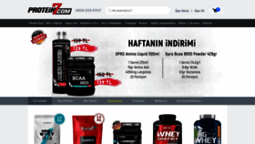 What Protein7.com website looked like in 2021 (3 years ago)