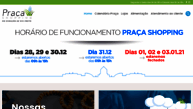 What Pracashopping.com.br website looked like in 2021 (3 years ago)
