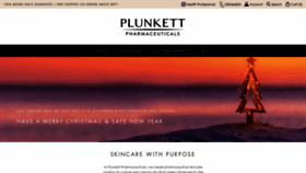 What Plunketts.com.au website looked like in 2021 (3 years ago)