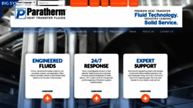 What Paratherm.com website looked like in 2021 (3 years ago)