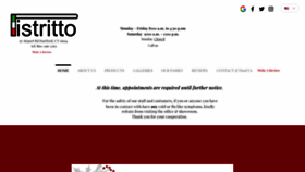 What Pistrittomarble.com website looked like in 2021 (3 years ago)