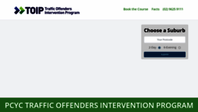 What Pcyctrafficoffenders.org.au website looked like in 2021 (3 years ago)
