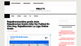 What Pirlotv.tech website looked like in 2021 (3 years ago)