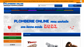 What Plomberie-online.fr website looked like in 2021 (5 years ago)
