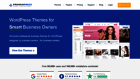 What Premiumpress.com website looked like in 2021 (3 years ago)