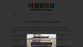 What Pcit.org website looked like in 2021 (3 years ago)