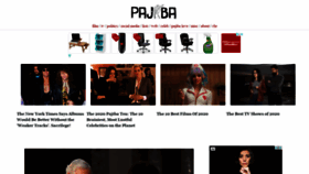 What Pajiba.com website looked like in 2021 (3 years ago)